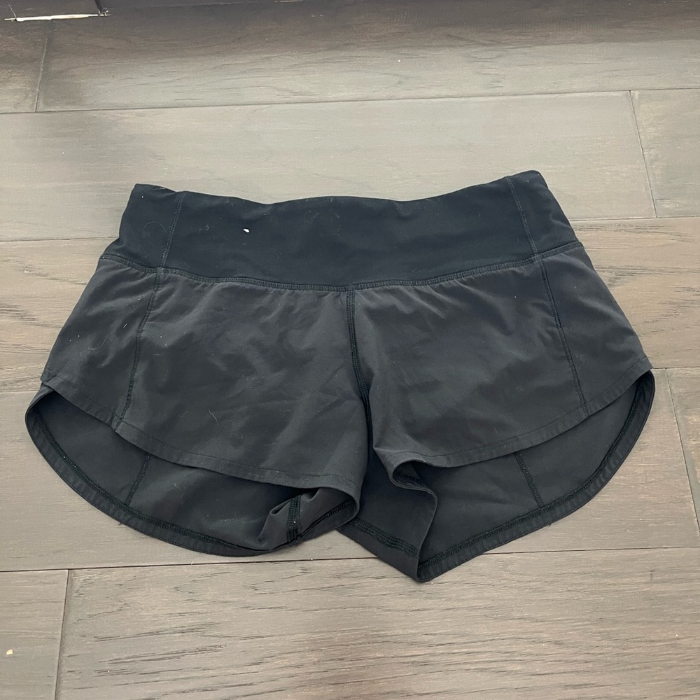 lululemon athletica Black Athletic Shorts